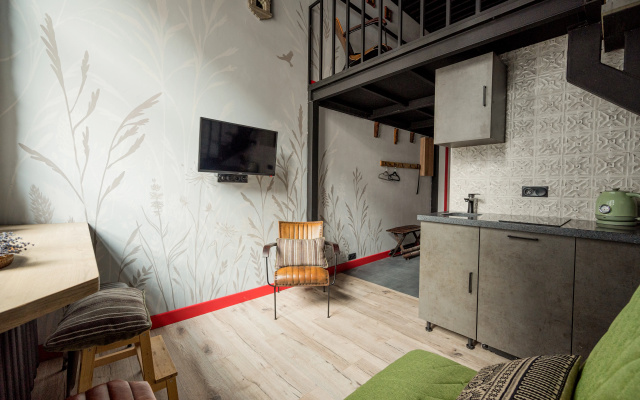 Квартира Moscow Deluxe Apartments Soho Bohemian Loft