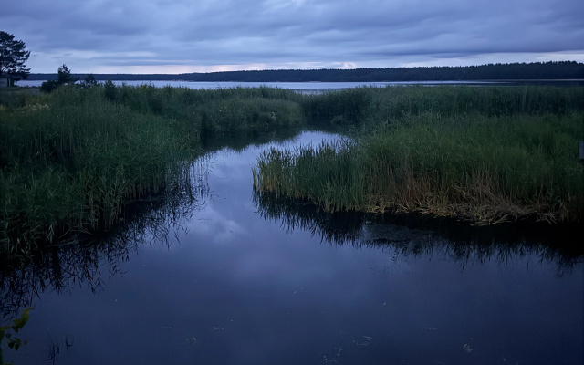 Частный дом Красивый домик на берегу моря