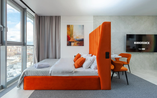Апартаменты RentPlaza luxury с видом на Волгу