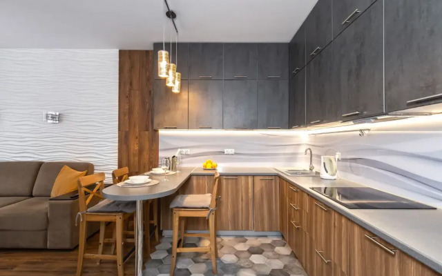 Апартаменты Двухкомнатные с Балконом Elite Apartments