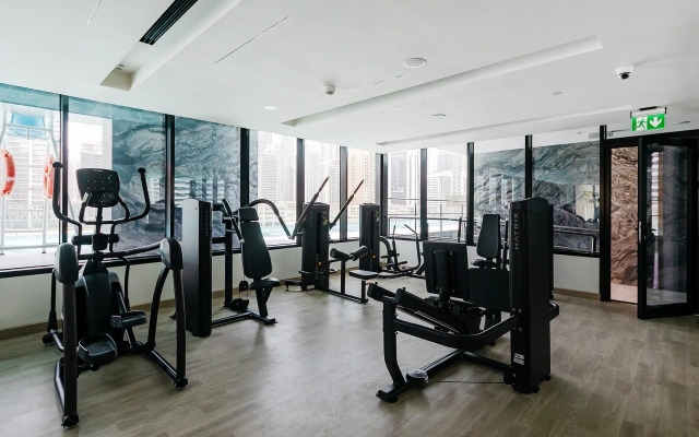 Апартаменты Sophisticated Binghatti Canal Studio