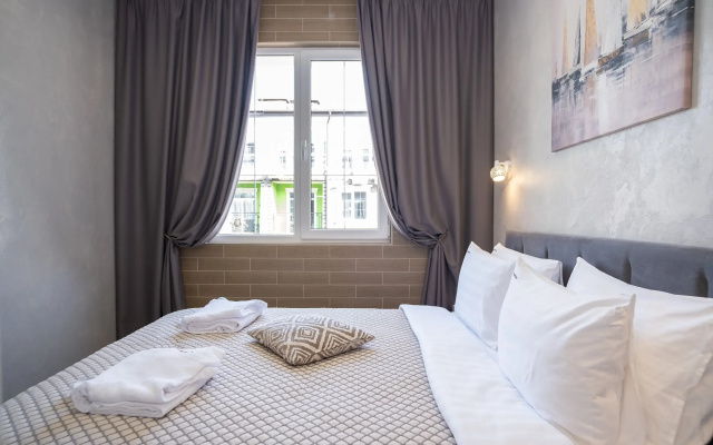 Апартаменты RED APARTMENTS Арт Лайт Сити апартамент Айвазовский