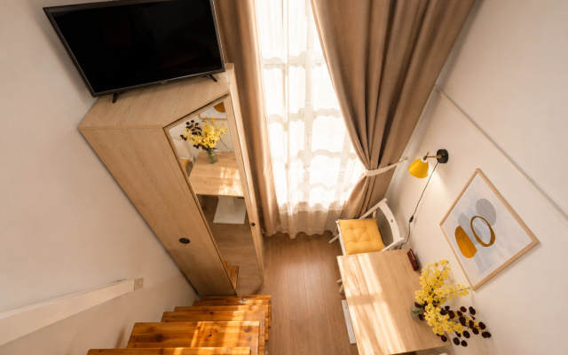 Апартаменты Roomstay Гривцова 13 Comfort Double Studio #7