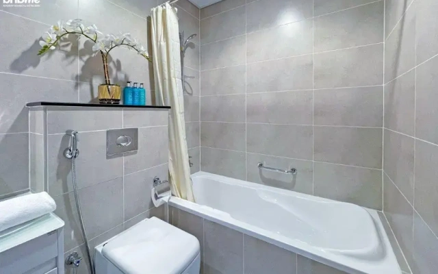 Апартаменты bnbmehomes | Damac Hills Studio w/ City View-2504