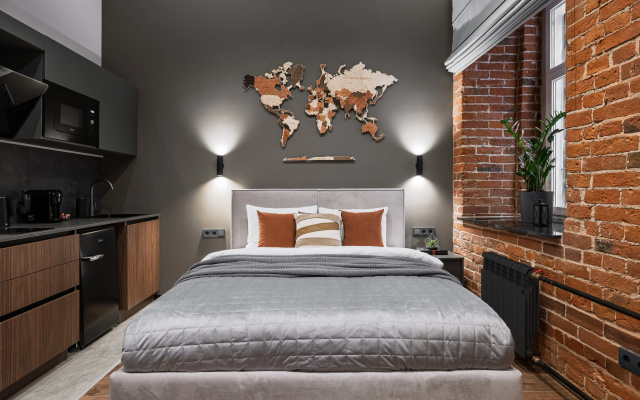Квартира GM Apartments Стильная Лофт 3 у Кремля