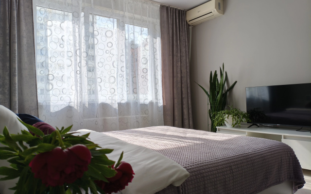 Квартира 900м от пляжа Алексино
