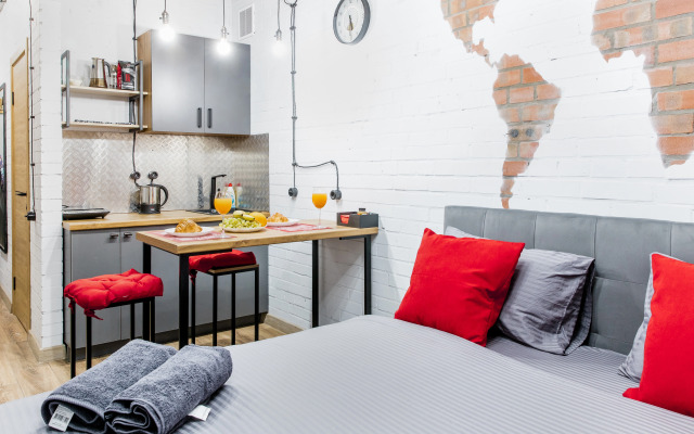 Квартира Стильная Loft-студия