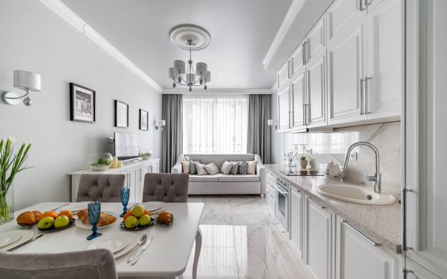 Апартаменты Lalapart Imperial Hall с дизайнерским ремонтом в ЖК Савеловский Сити