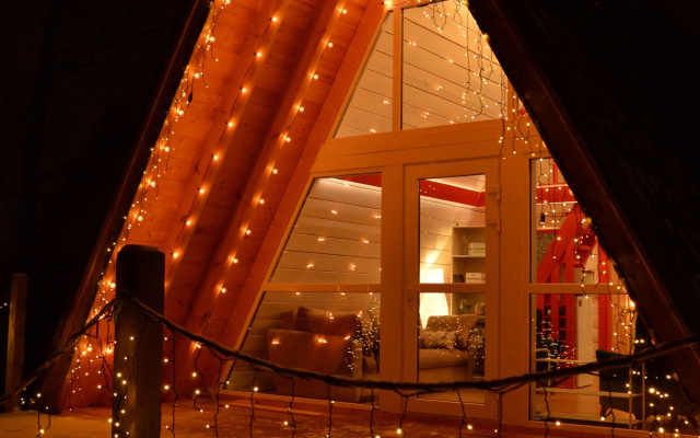 Частный дом A-frame DubHouse