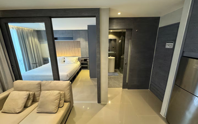 Квартира 1BDR 500Mbps wifi Parking Pool with nice view