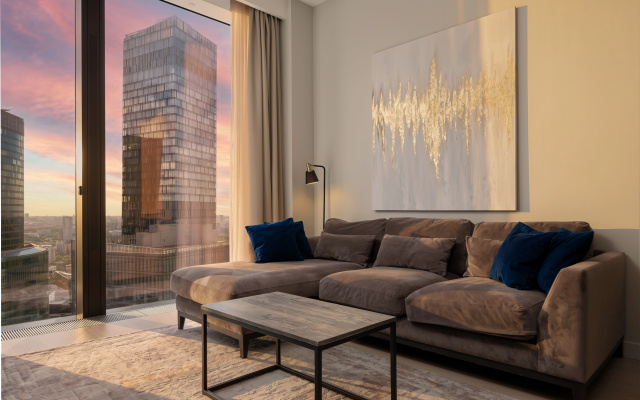 Апартаменты Neva Panorama City 60 этаж