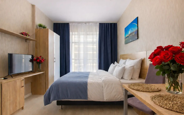 Апартаменты Студия Natalie Apartments Пулковское шоссе 14с6