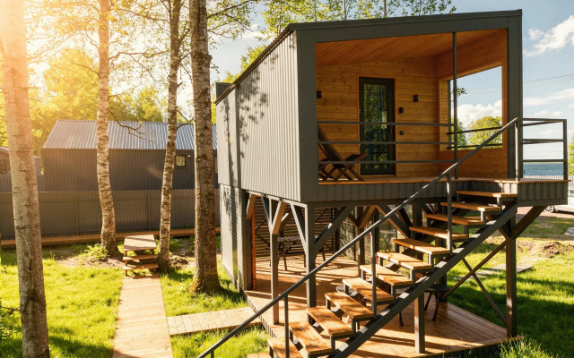 Частный дом Дом для двоих в видом на озеро