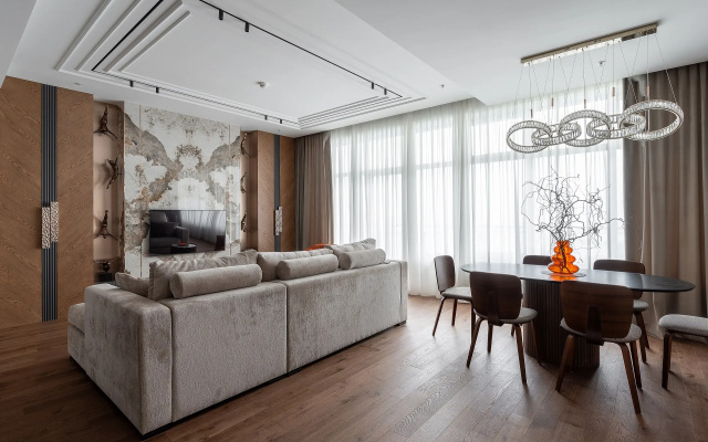 Апартаменты Трехкомнатные Luxury Dubai с двумя спальнями