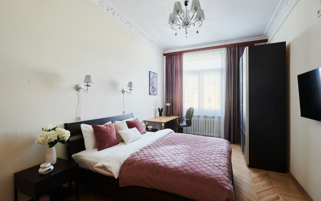 Квартира GM Apartments Трёхкомнатная с видом на Тверскую