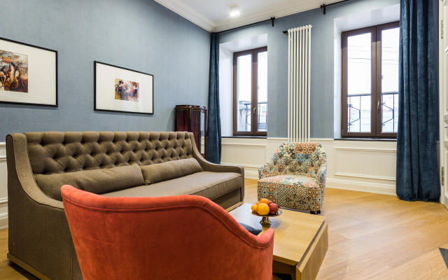 Апартаменты D apartments c 1-й спальней и выходом на террасу