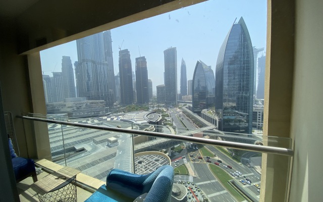 Апартаменты Address Dubai Mall Premium Studio Burj View 2