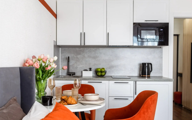 Квартира Уютная Eliza Home Рядом с Метро Автово
