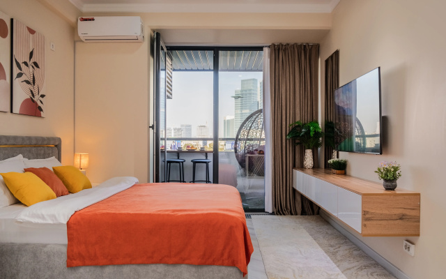 Апартаменты Современная студия с панорамой Tashkent City