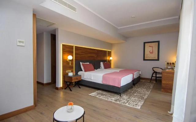 Superior Twin room with balcony and with city view (twin beds) · Tiflis Palace — photo 1