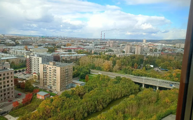 Квартира Студия на Большевистской с видом на город