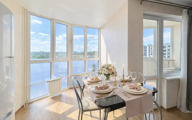 Квартира просторная светлая 2-комнатная (60 м²) с современным ремонтом