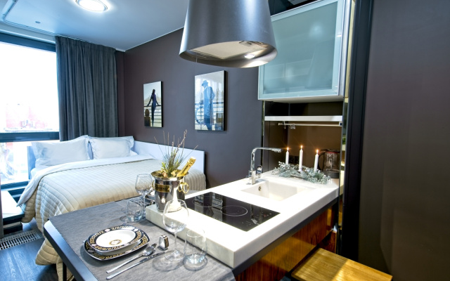 Апартаменты с Балконом и Видом на Город Elite Apartments