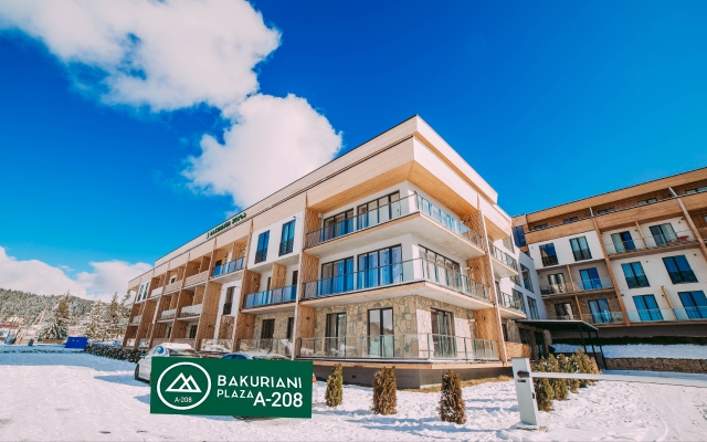 Отель Апарт-Отель Bakuriani Plaza Грузия, Бакуриани - отзывы, цены и фото номеров - забронировать отель Апарт-Отель Bakuriani Plaza онлайн вид на фасад