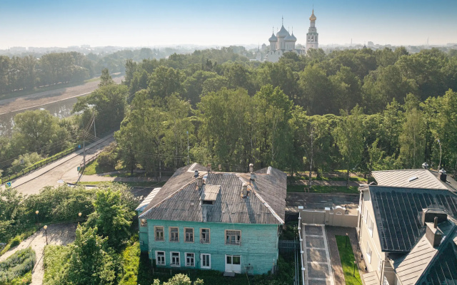 Квартира Зелёный дом на набережной вблизи Кремля