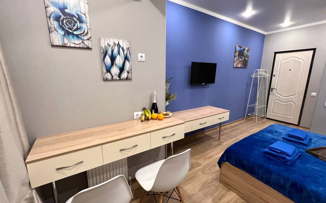 Квартира Уютная студия у Парка The blue studio