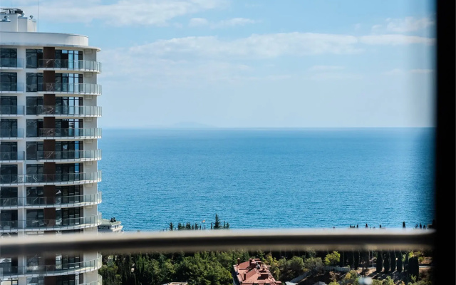Апартаменты Крымский Рей 2к Colden Time прямой вид на море