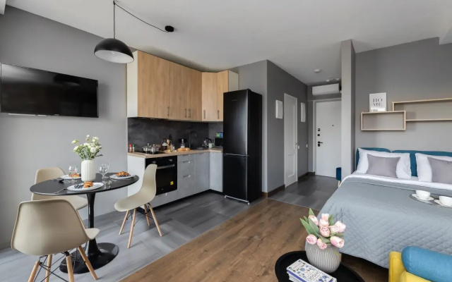 Апартаменты SMART LOFTS | Megapolis на 4 гостя в 1 мин от м Дмитровская в ЖК бизнес-класса