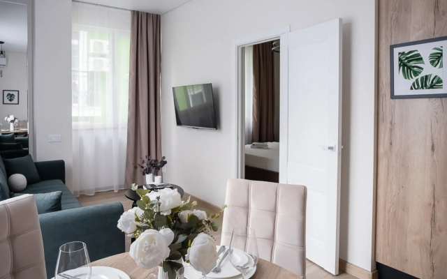 Апартаменты Red Apartments Арт Лайт Сити апартамент Джованни