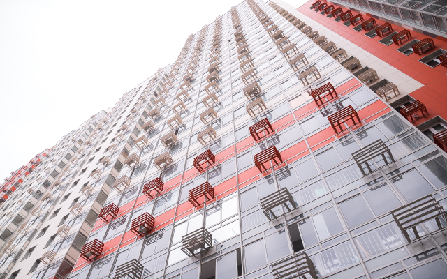 Гостиница ApartOk MITINO Life 371 в Москве отзывы, цены и фото номеров - забронировать гостиницу ApartOk MITINO Life 371 онлайн Москва вид на фасад