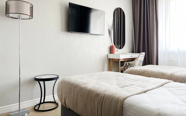 Квартира-студия 25 м² c одной кроватью