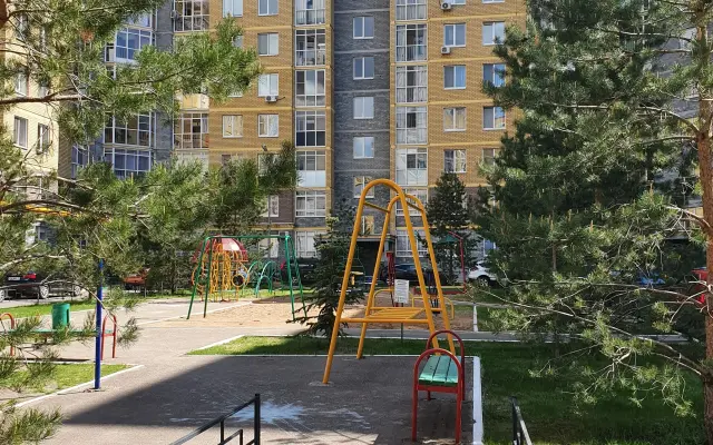 Квартира Ривьера & Арена красивый вид с балкона