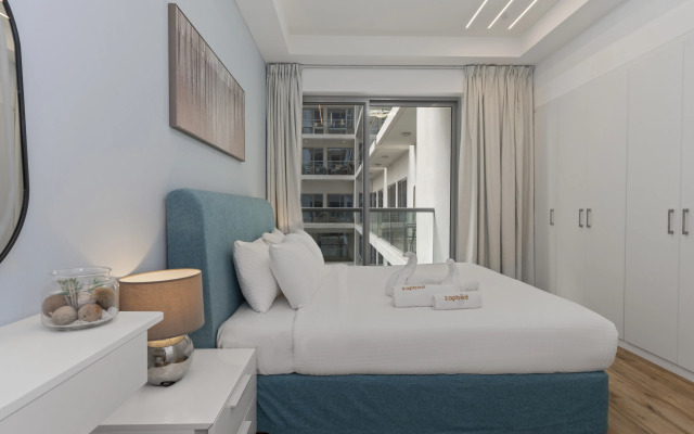 Апартаменты 1BR Beach Access Pool Gym Pacific Al Marjan