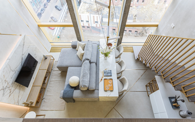 Апартаменты Studio36 Suites Павелецкая Gold Penthouse
