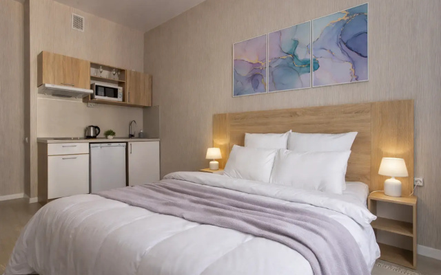 Апартаменты Студия Natalie Apartments Пулковское шоссе 14с6