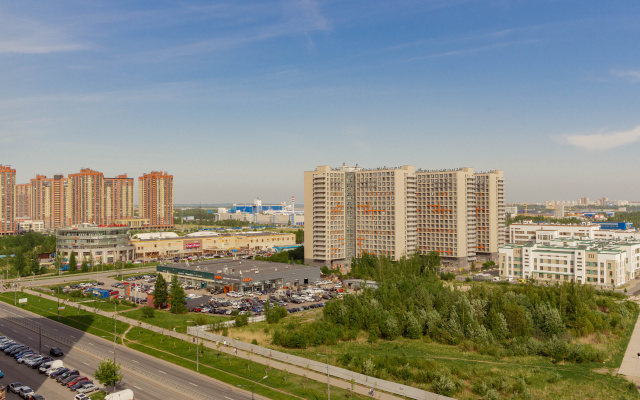 Квартира RoomyRoom с кондиционером у метро Парнас