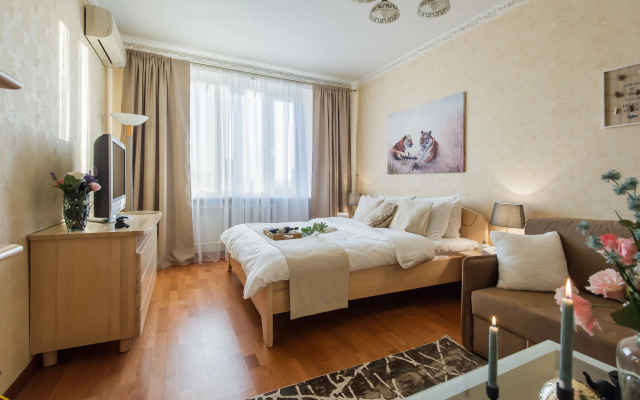 Квартира GM Apartments с Видом на Зоопарк и Moscow City