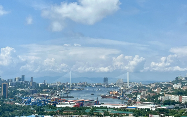 Квартира Студия Друзья с панорамным видом
