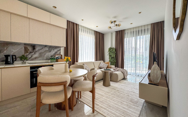 Апартаменты Qoople Excellence A-22 Квартира 1+1 в комплексе с SPA