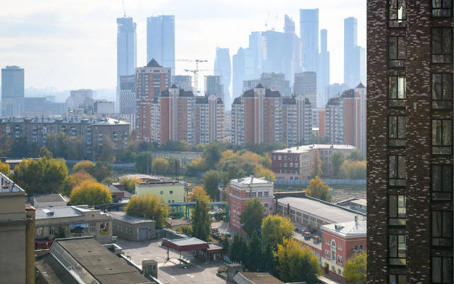Апартаменты в небоскребе, центр Москвы