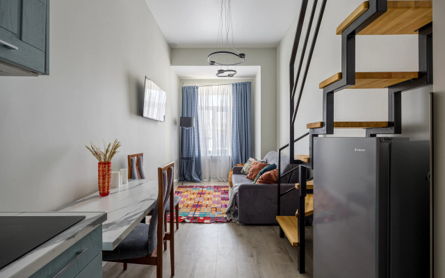 Апартаменты студия, 18 м², 2 кровати