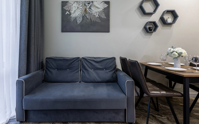 Апартаменты Red Apartments Арт Лайт Сити Моне