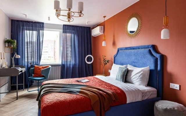 Квартира Piter Apartments двухкомнатные с кондиционером рядом с Лахтой