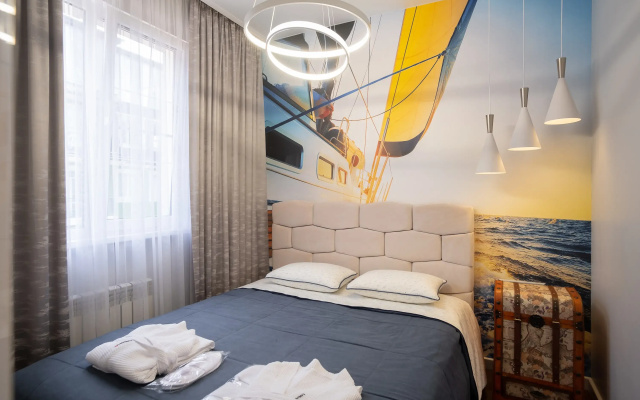 Апартаменты RED APARTMENTS Арт Лайт Сити апартамент Пикассо
