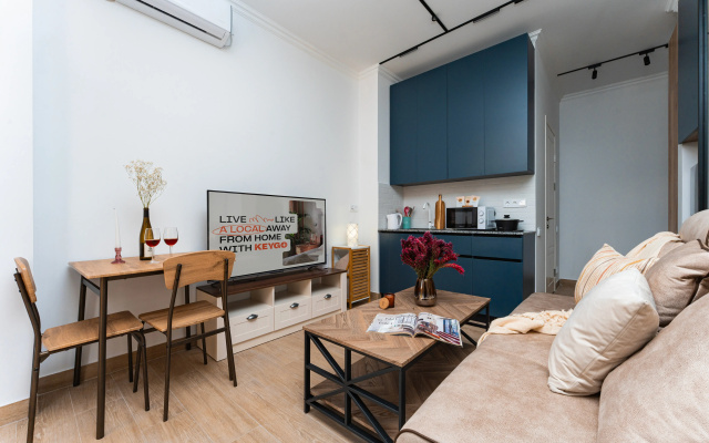 Апартаменты KeyGo #0161, 1 Bedroom, Designed with Balcony