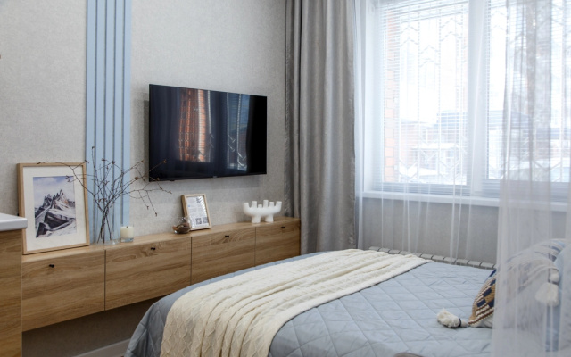 Апартаменты Baikal Atmosphere в байкальском дизайне Rasko Home возле аэропорта